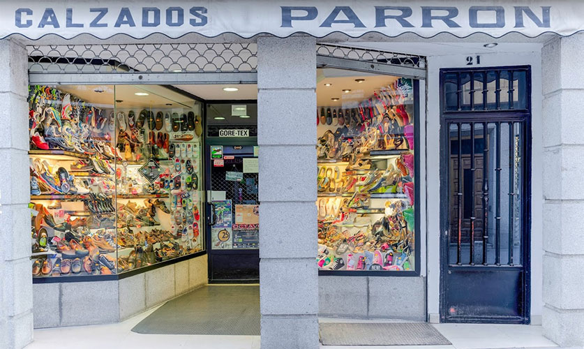 Exterior de la tienda